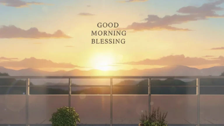 good morning blessings
