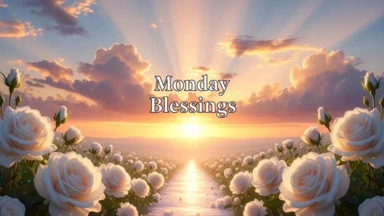 Monday blessings