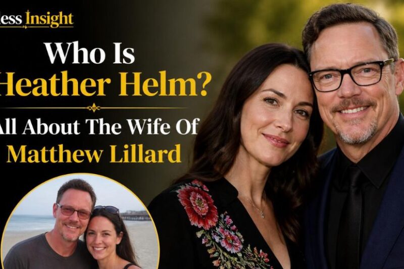 Who Is Heather Helm? All About The Wife Of Matthew Lillard
